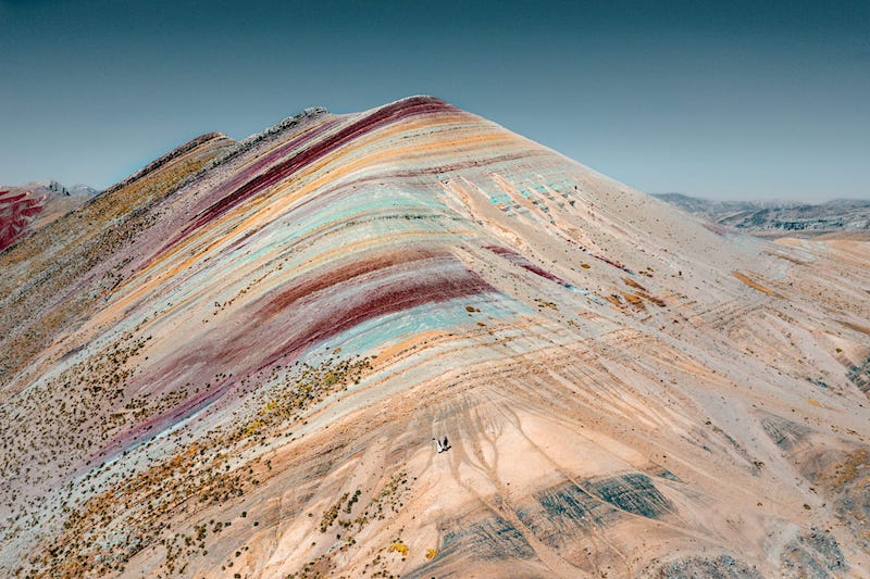 Montaña Palcoyo en Cusco